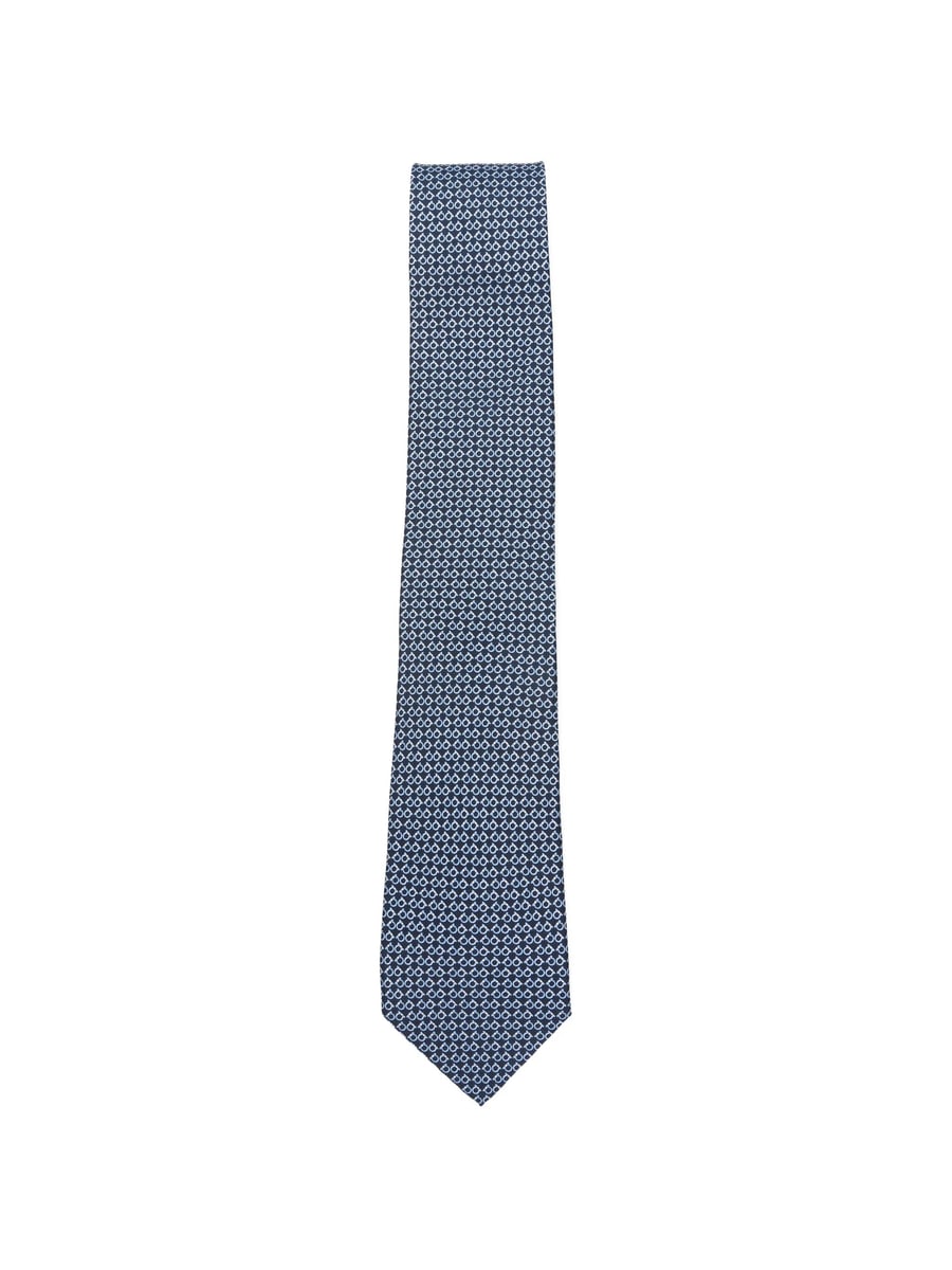 Ferragamo Ferragamo Chicca Gancini-pattern Tie