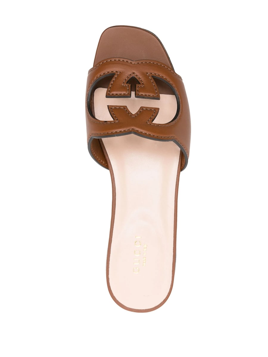 Gucci Gucci Interlocking G Sandals, view 4