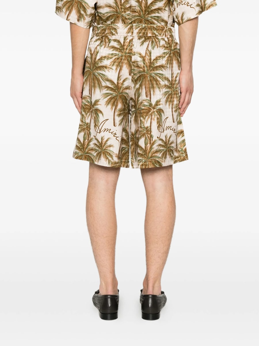 Amiri Amiri Logo-print Shorts, view 5