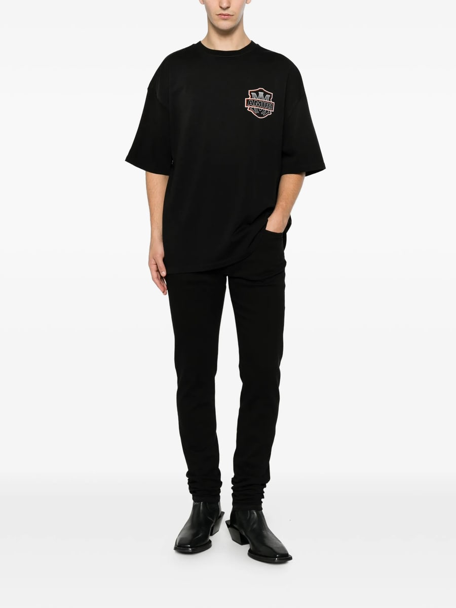 Amiri Amiri Stacked-hem Jeans, view 2