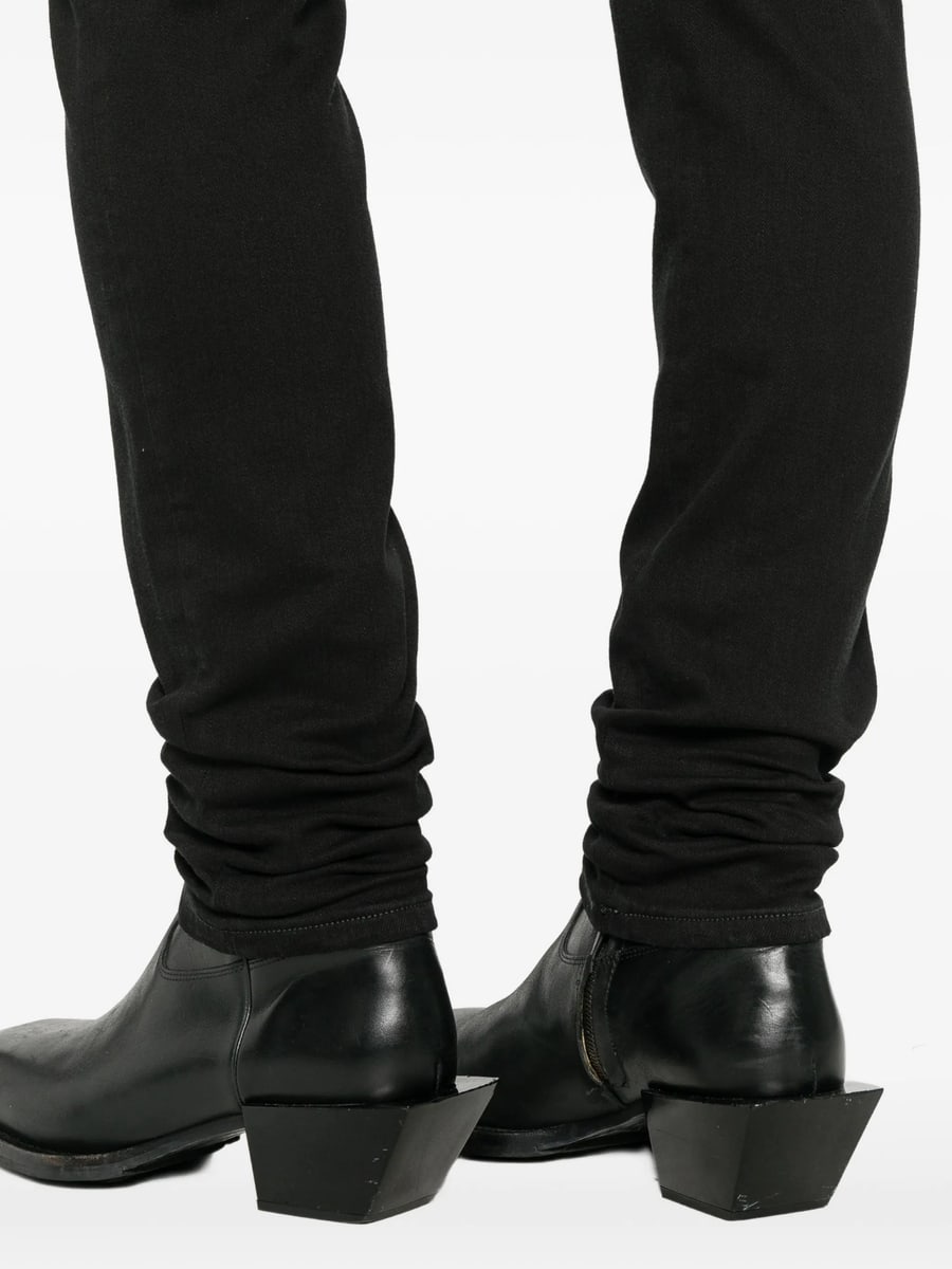 Amiri Amiri Stacked-hem Jeans, view 3