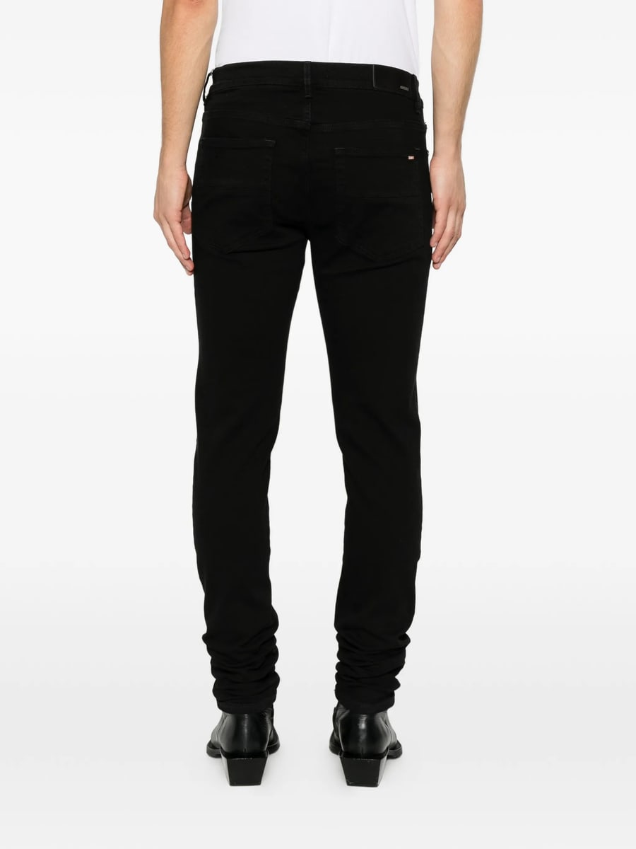 Amiri Amiri Stacked-hem Jeans, view 4