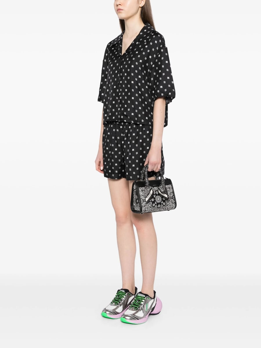 Amiri Amiri Micro Bandana Triangle Tote Bag, view 5