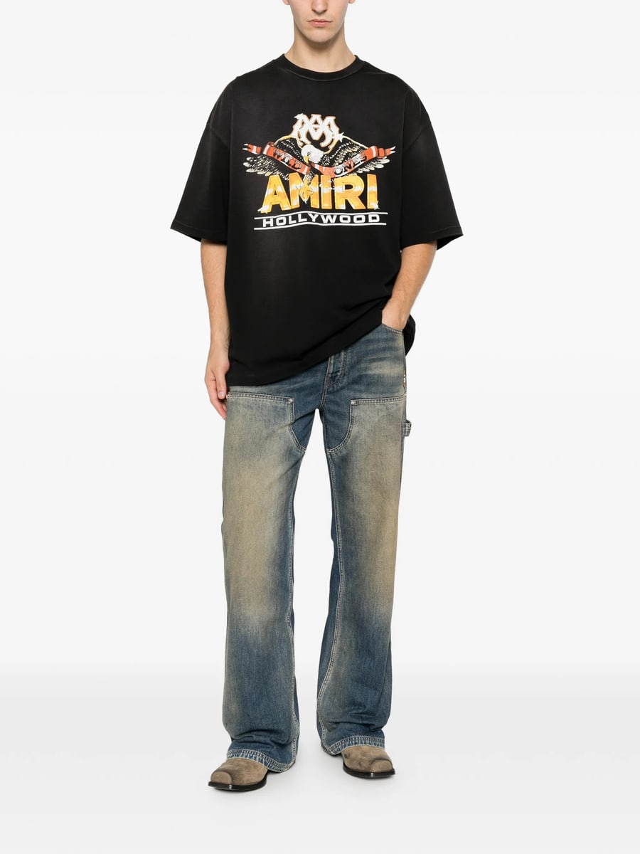Amiri Amiri MA Eagle Oversized Tee, view 2