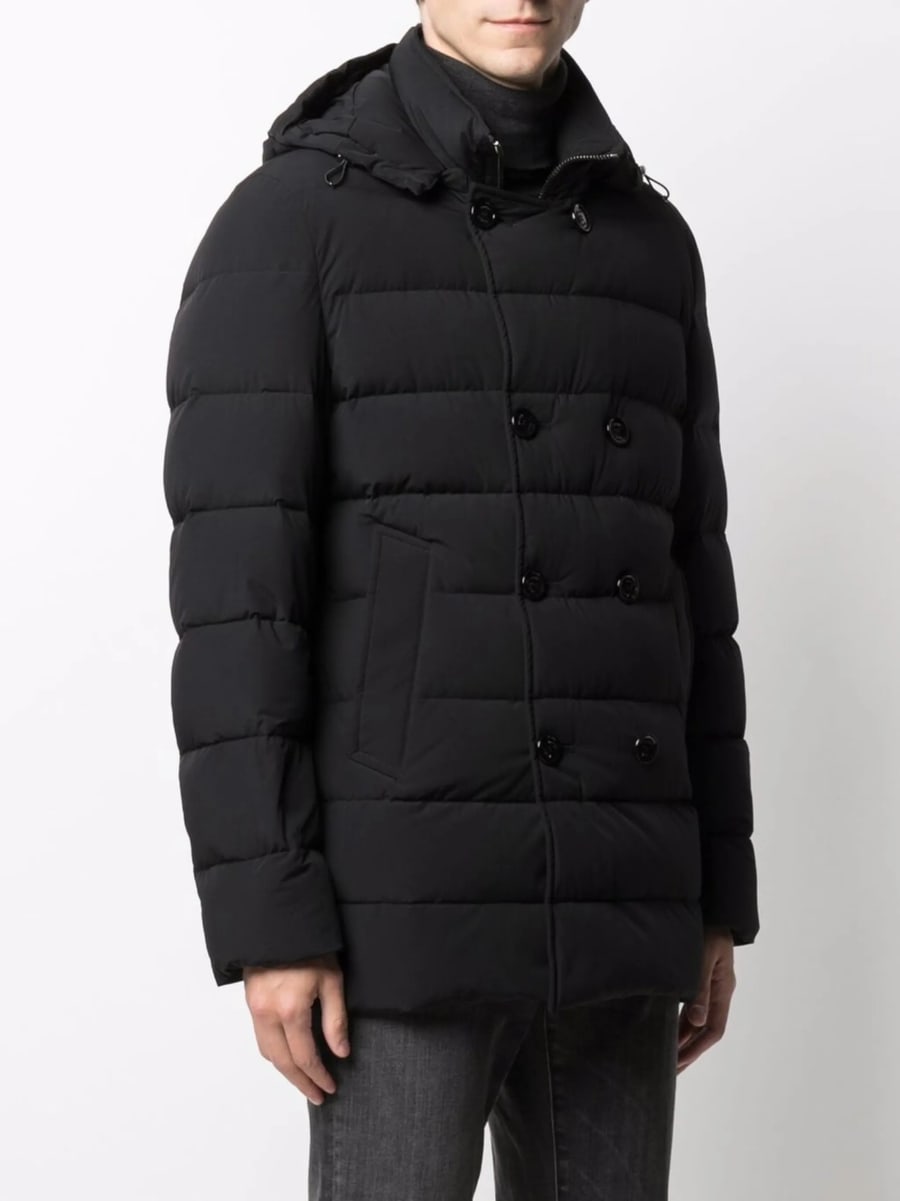 Moorer Moorer Florio Double-breasted Padded Coat, view 2