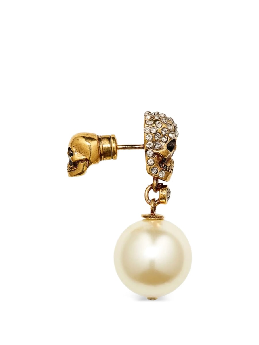 Alexander McQueen Alexander Mcqueen Skull Earrings, view 3