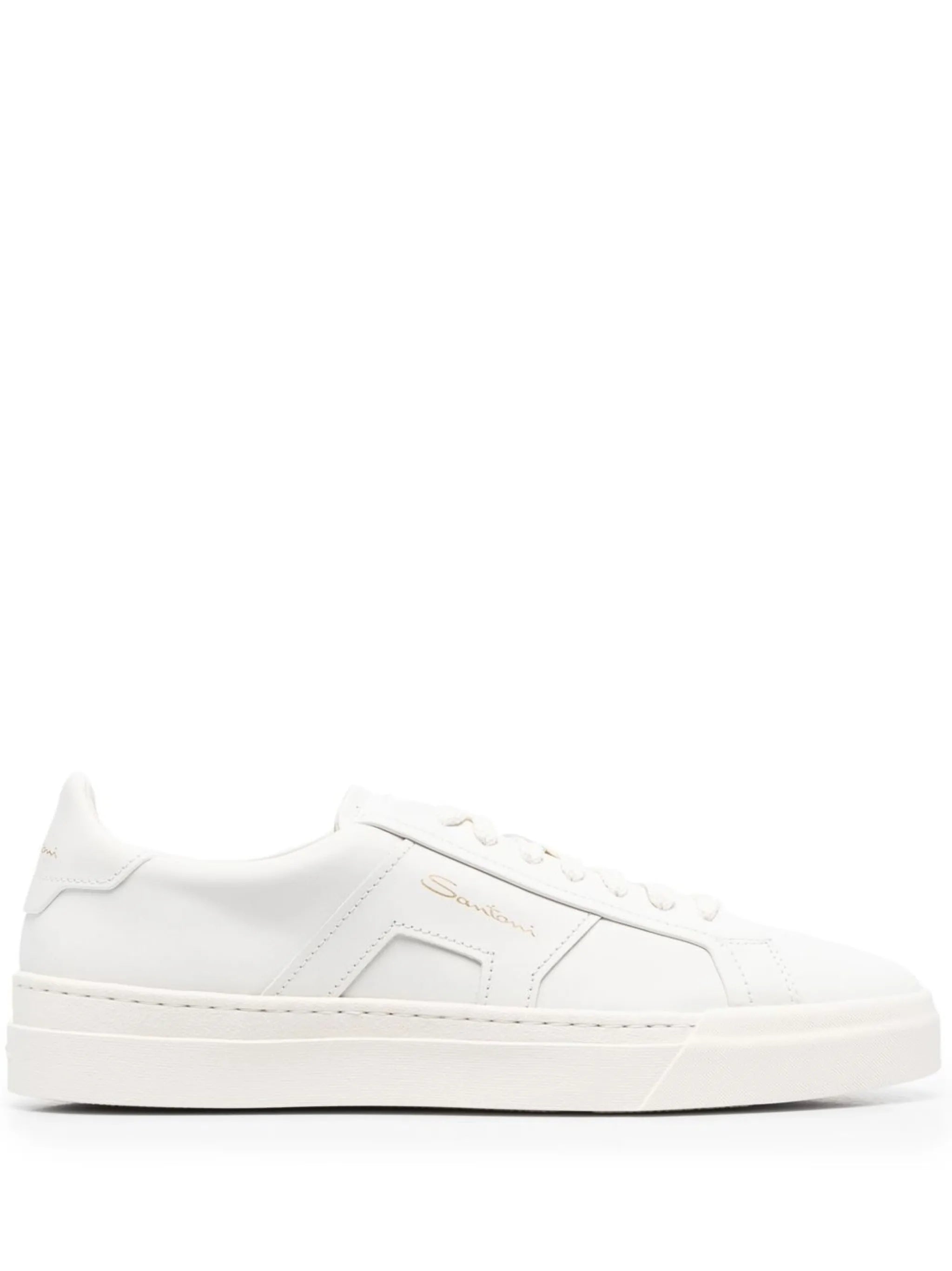 Santoni Santoni Double Buckle Low-top Sneakers