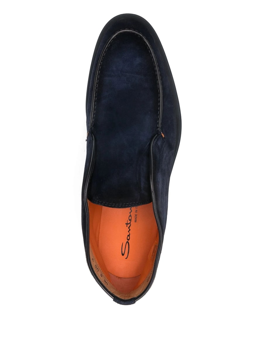 Santoni Santoni Suede Loafers, view 3