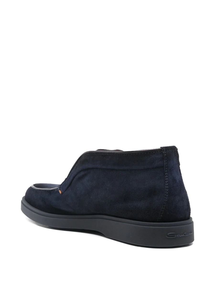 Santoni Santoni Suede Loafers, view 4