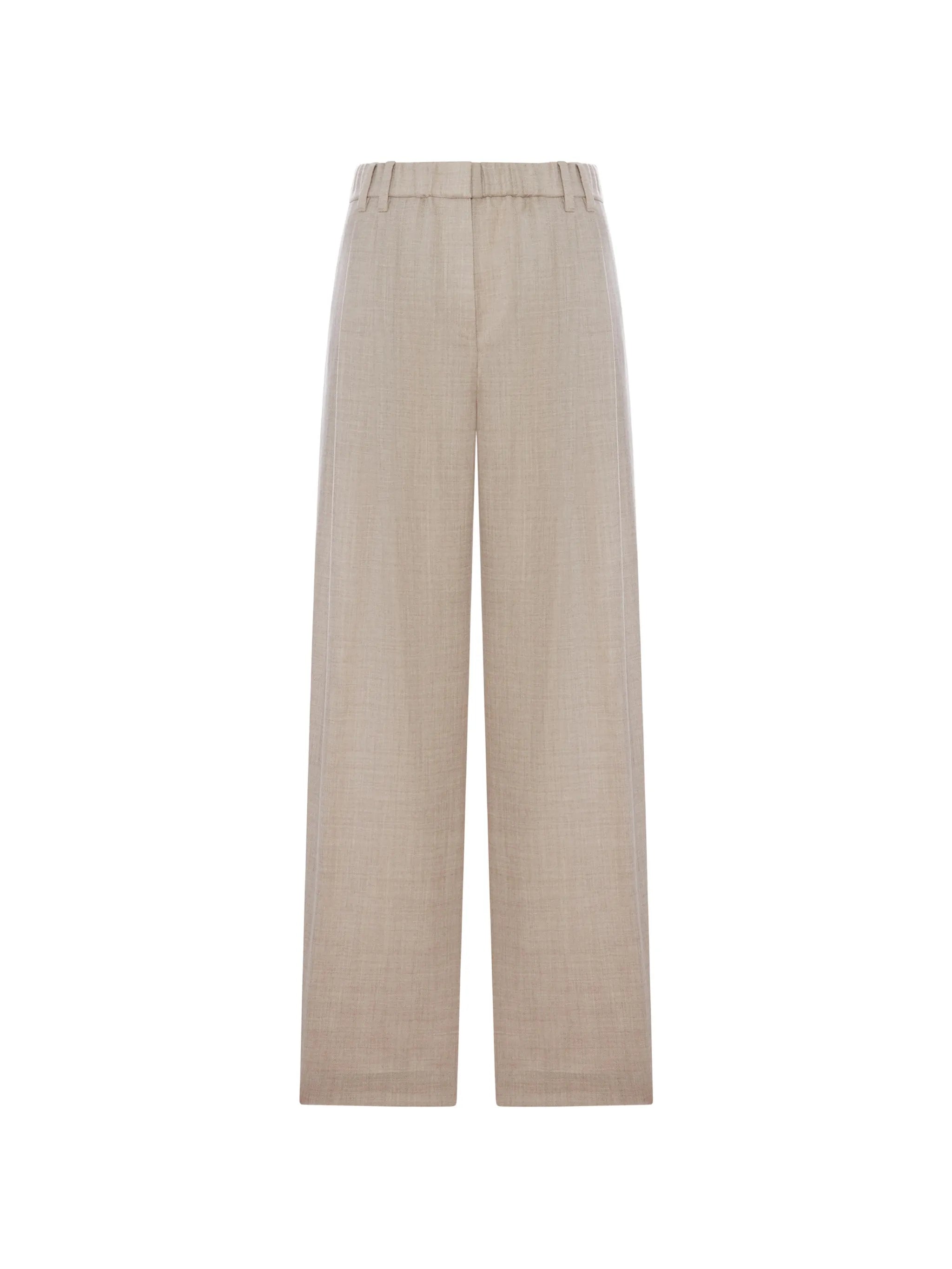 Brunello Cucinelli Brunello Cucinelli Straight-leg Cashmere Trousers