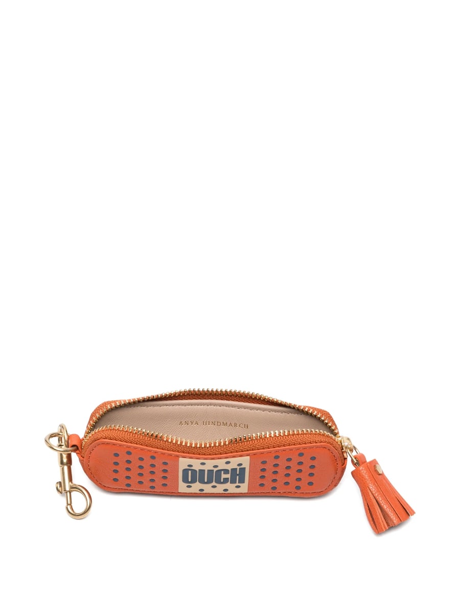 Anya Hindmarch Anya Hindmarch Perforated Tassel Keyring, view 2