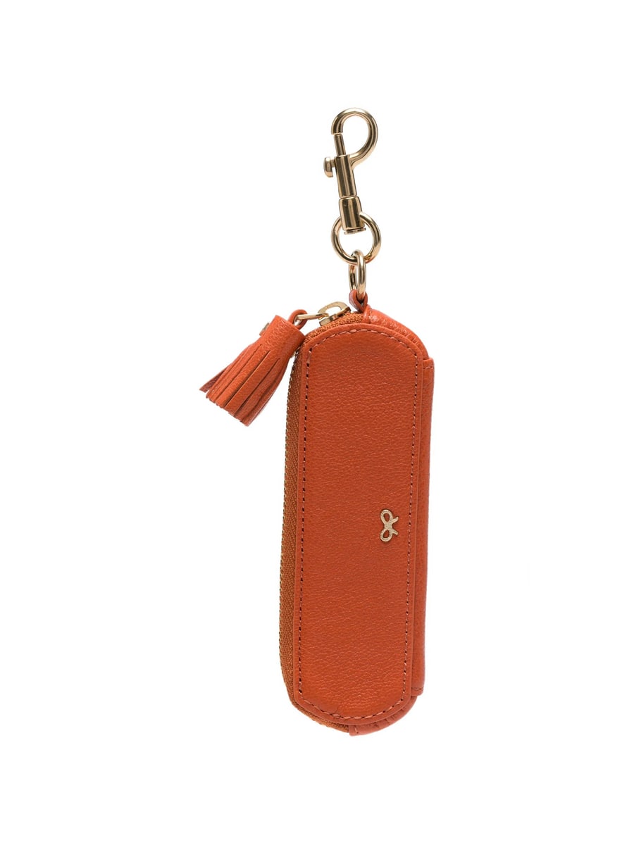 Anya Hindmarch Anya Hindmarch Perforated Tassel Keyring, view 3