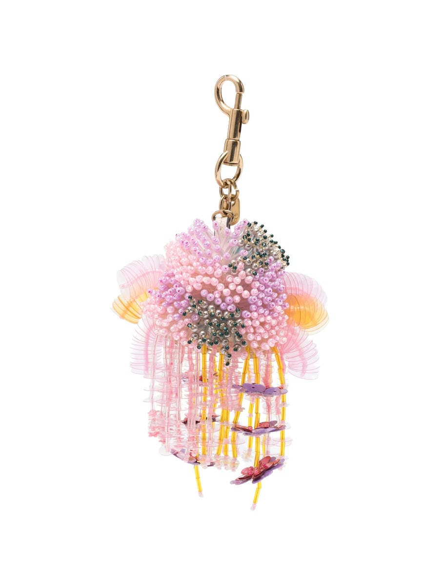 Anya Hindmarch Anya Hindmarch Sequin-embellished Bag Charm, view 3
