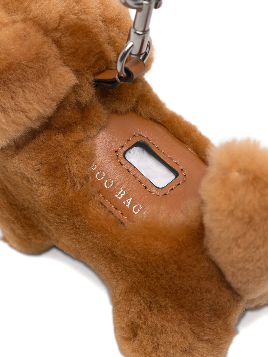 Anya Hindmarch Anya Hindmarch Shearling Dog-shape Keyring, view 2
