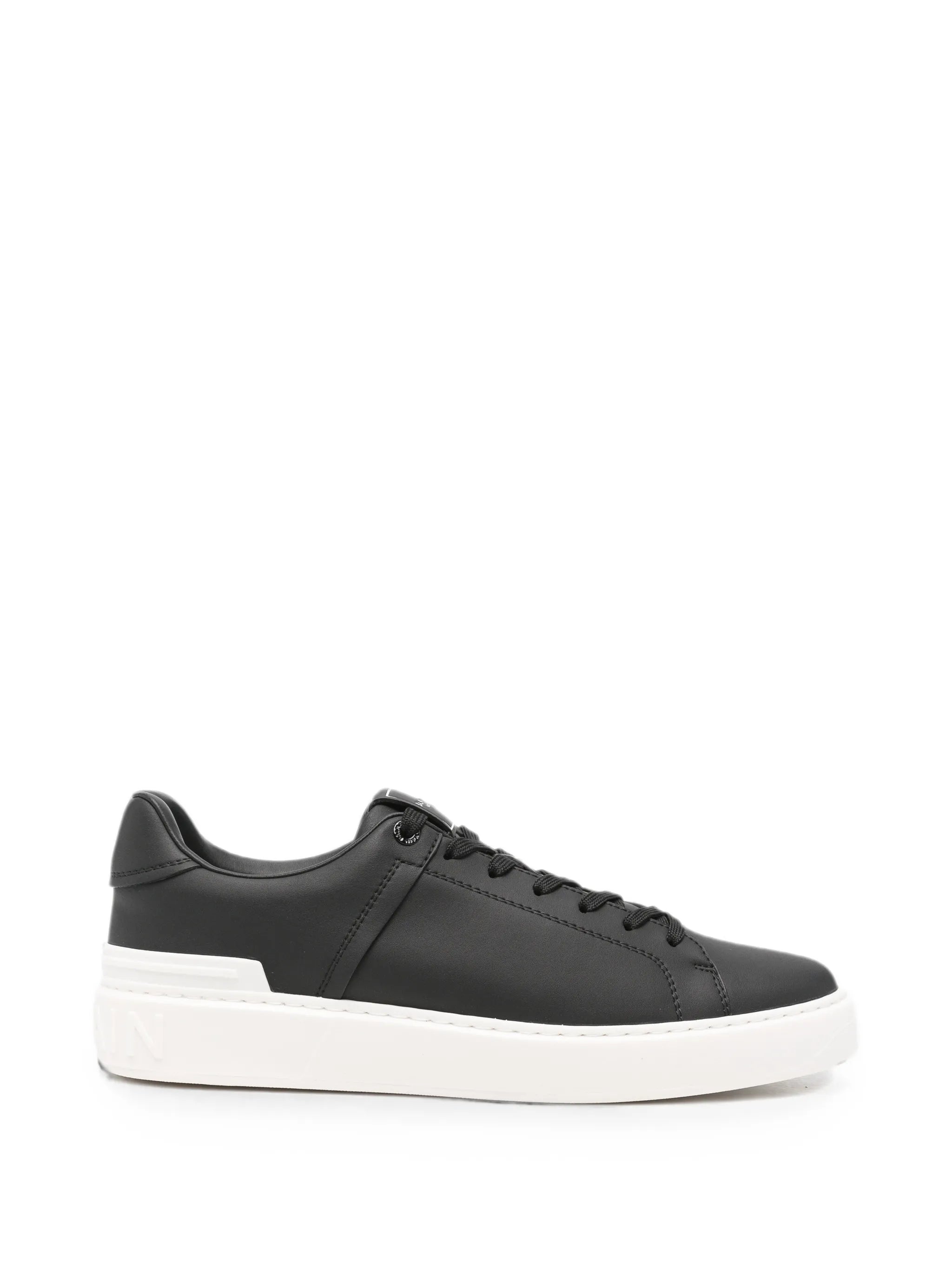 Balmain Balmain Logo-embossed Lace-up Sneakers