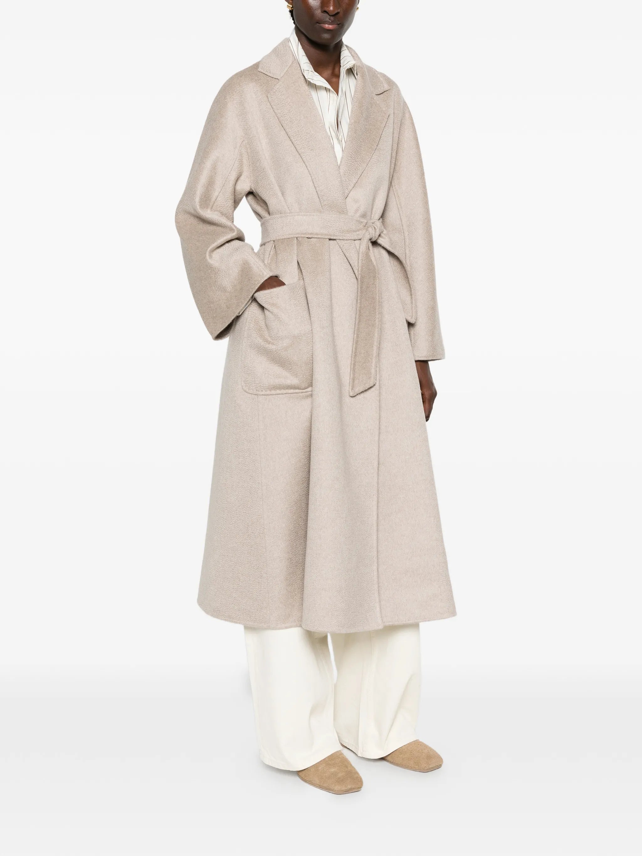 Max Mara Max Mara Ludmilla Belted Coat, view 2