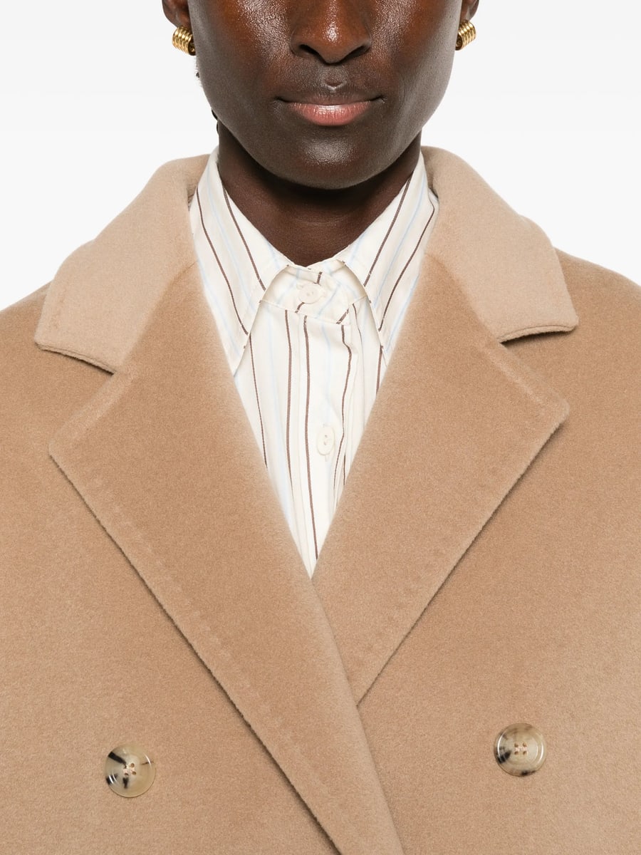 Max Mara Max Mara Double-breasted Notch-lapel Coat, view 4