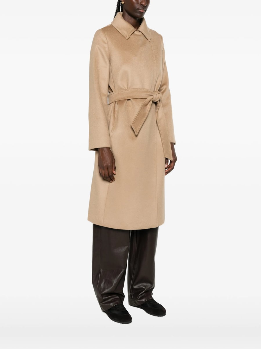 Max Mara Studio Max Mara Studio Belted Wool Coat, view 3