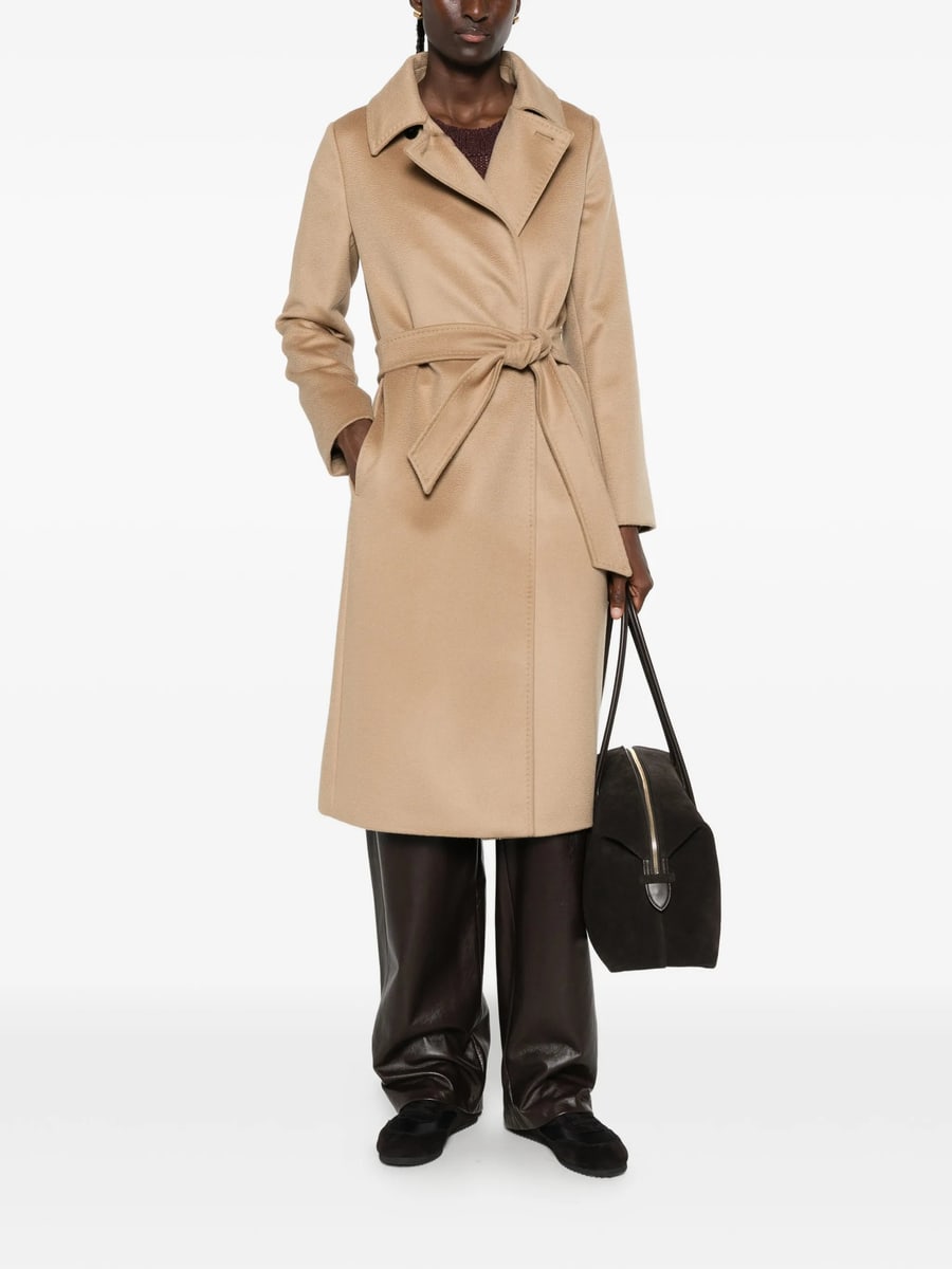 Max Mara Studio Max Mara Studio Belted Wool Coat, view 4