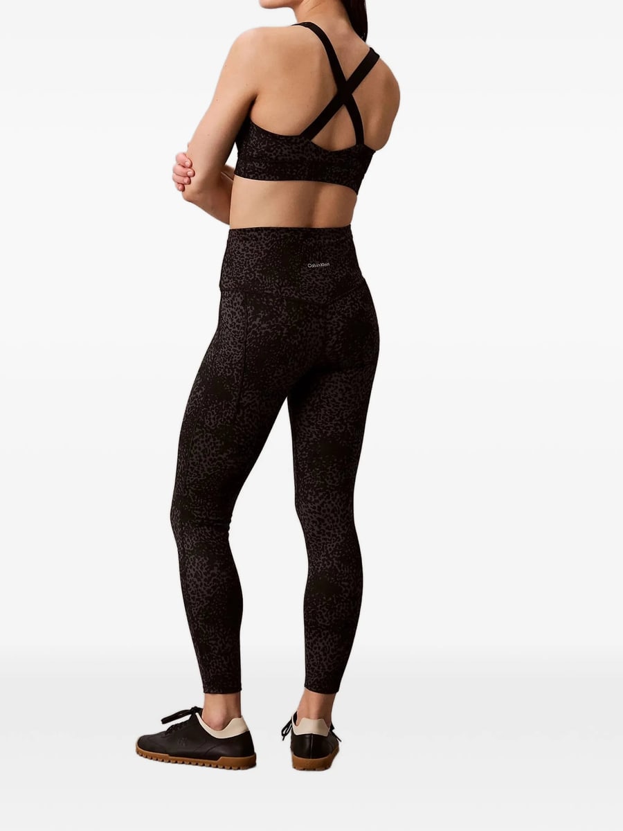 Calvin Klein Sport Calvin Klein Sport Animal-print Leggings, view 2
