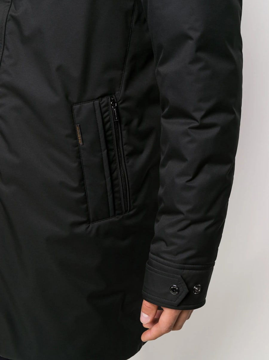 Moorer Moorer Hooded Parka Coat, view 5