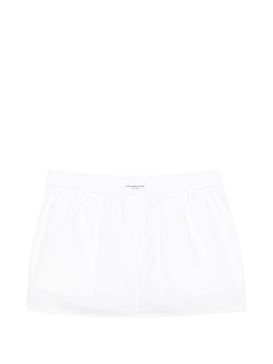 Alexander Wang Alexander Wang Mini Logo-patch Boxer-style Shorts