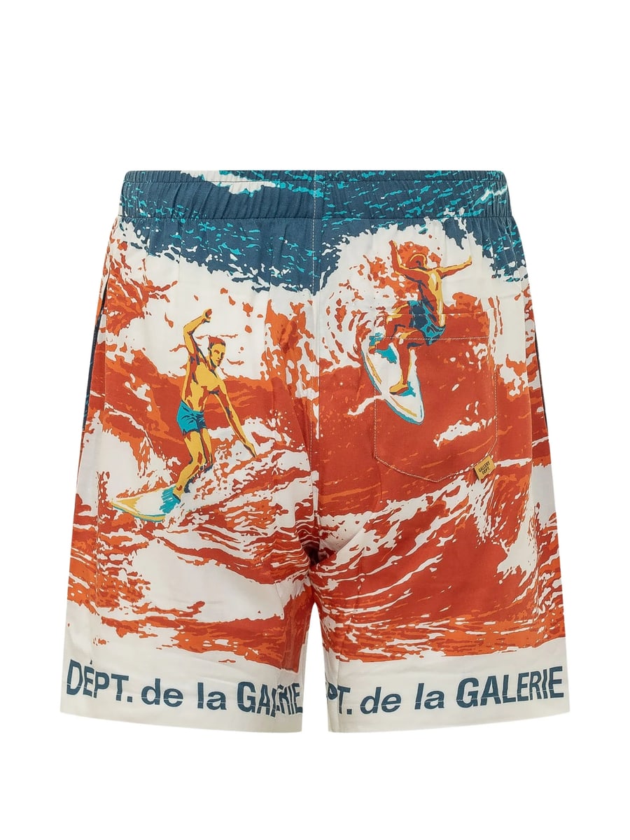 Gallery Dept. Gallery Dept. Graphic-print Shorts, view 2