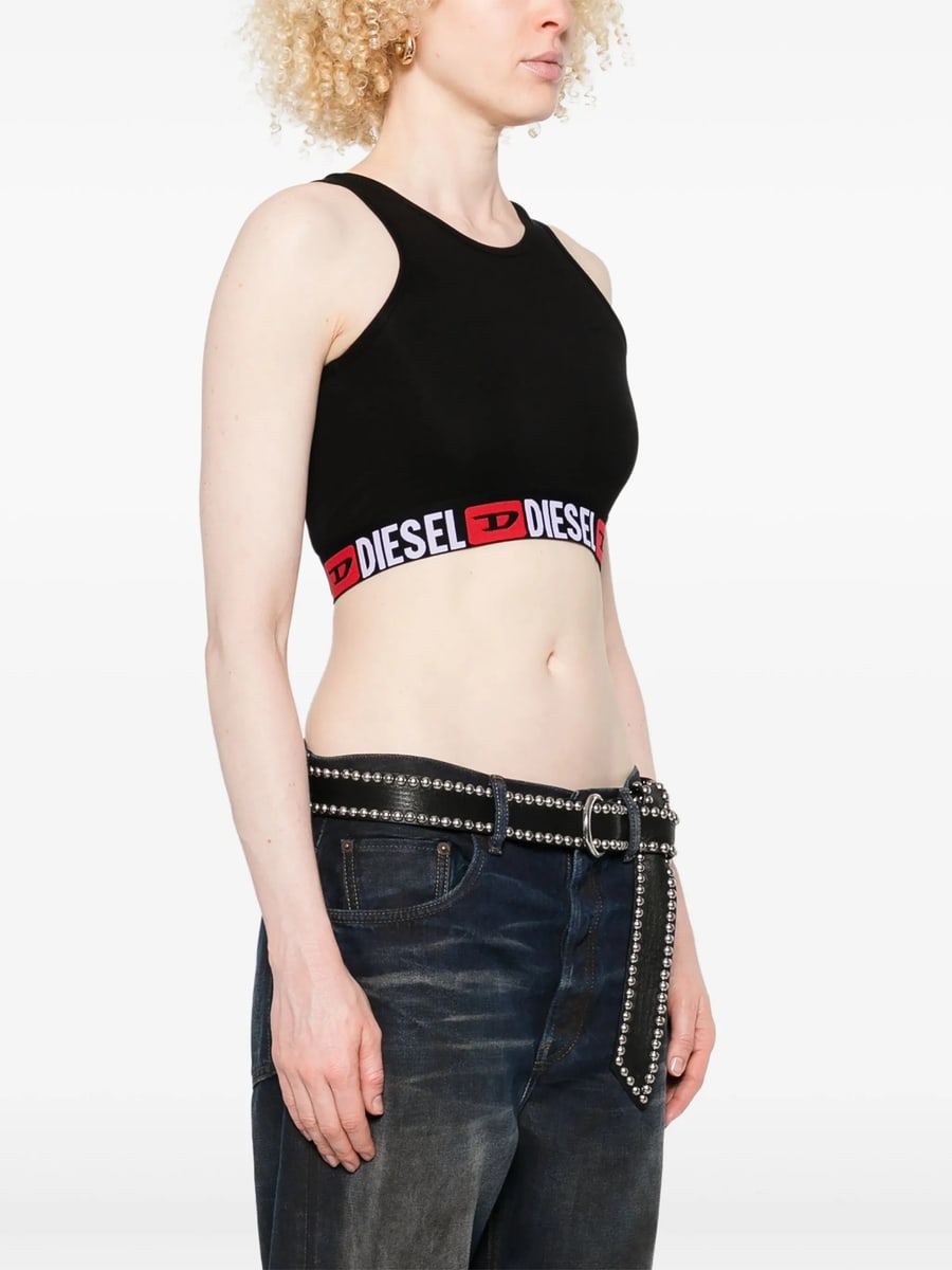 Diesel Diesel Sandra-D-Core Cropped Top, view 2