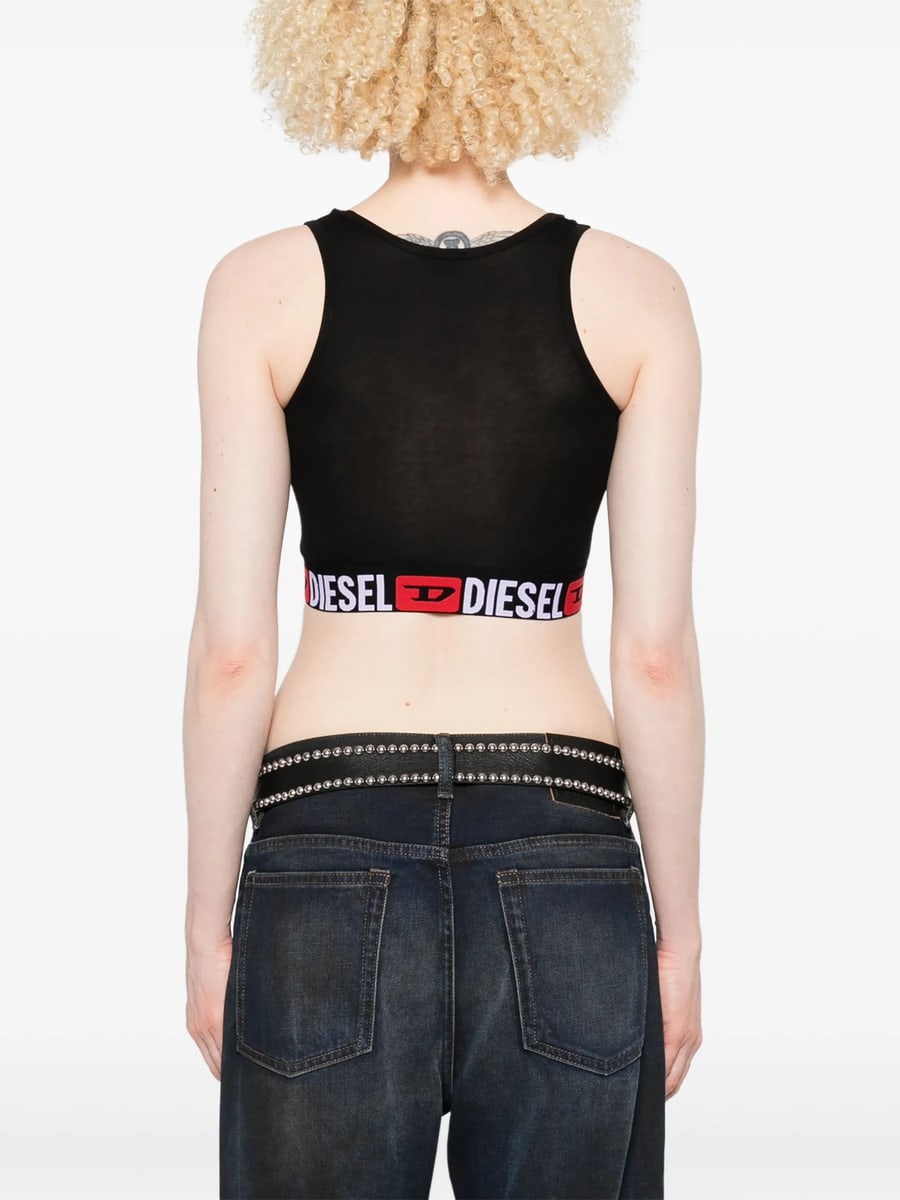 Diesel Diesel Sandra-D-Core Cropped Top, view 3