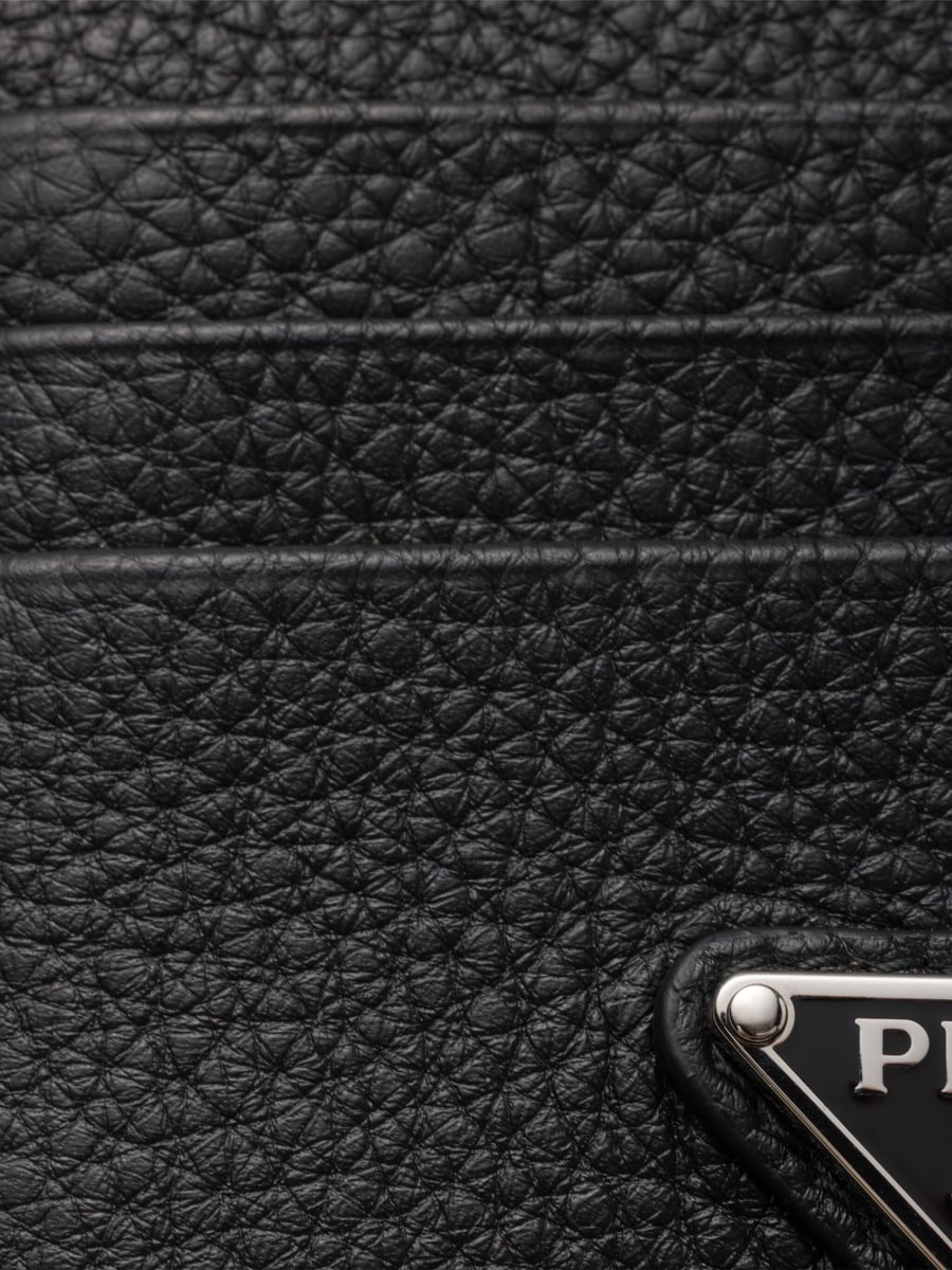 Prada Prada Leather Card Holder, view 2