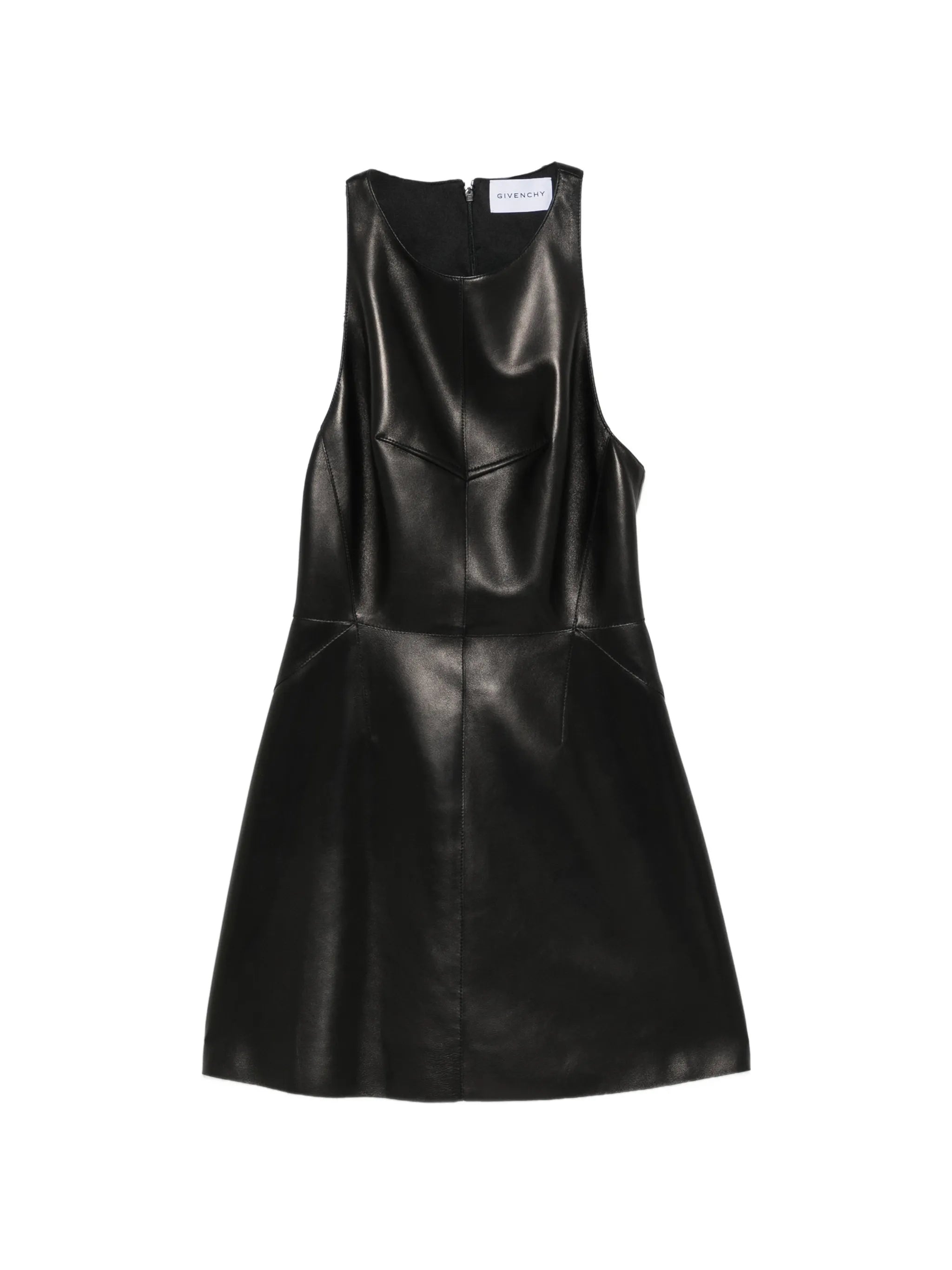 Givenchy Givenchy Sleeveless Leather Mini Dress