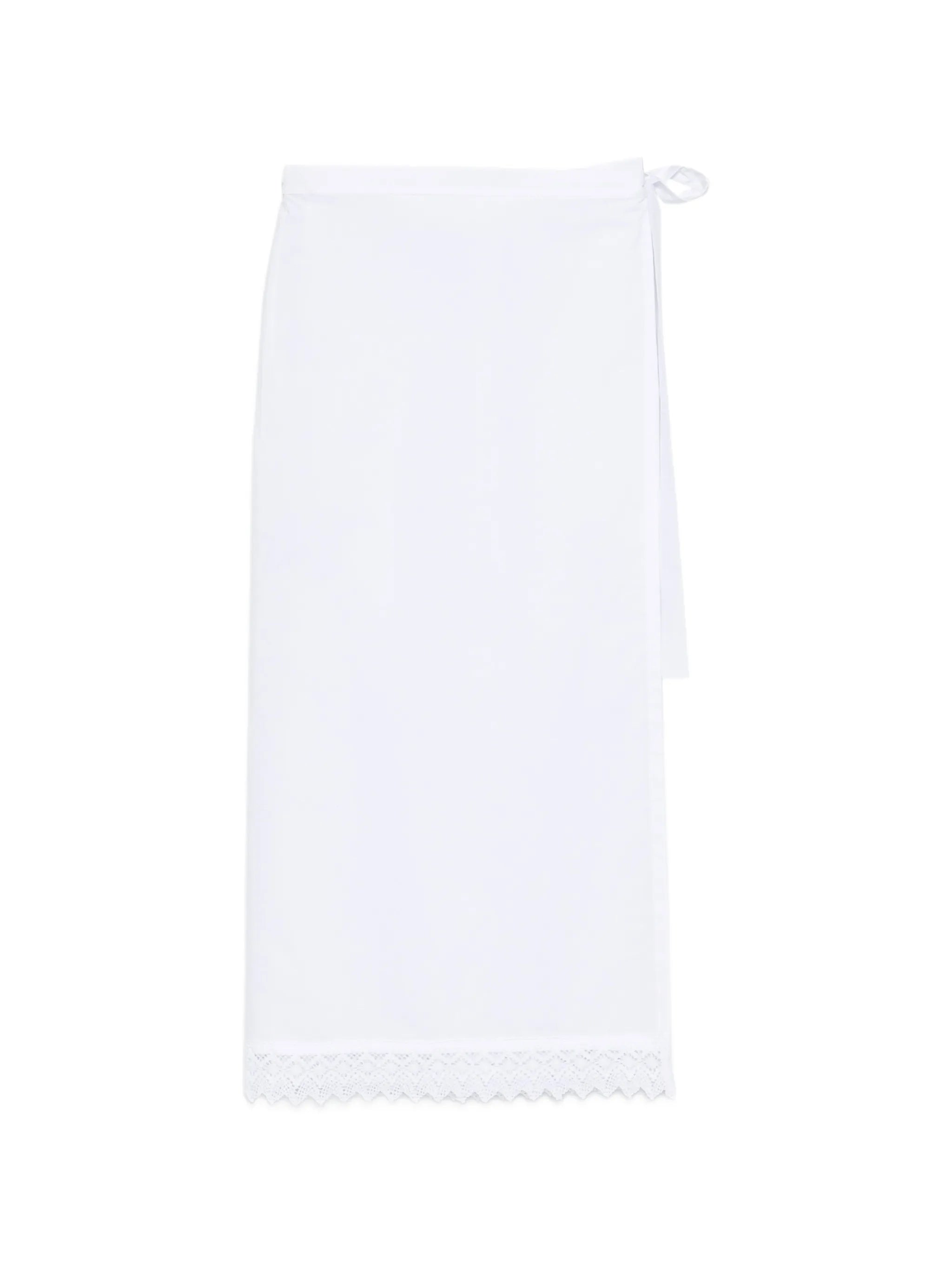The Nina Studio The Nina Studio Lace-detail Midi Skirt