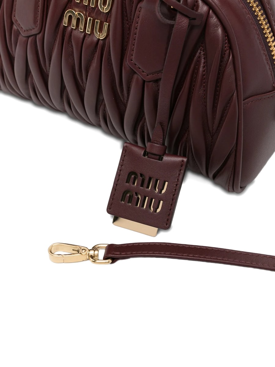 Miu Miu Miu Miu Matelassé Leather Shoulder Bag, view 5