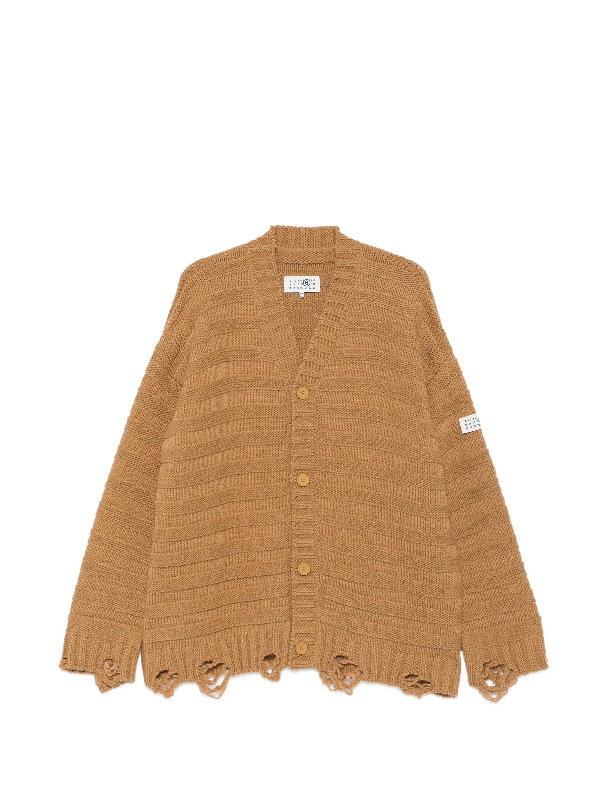 MM6 Maison Margiela Mm6 Maison Margiela Wool Cardigan