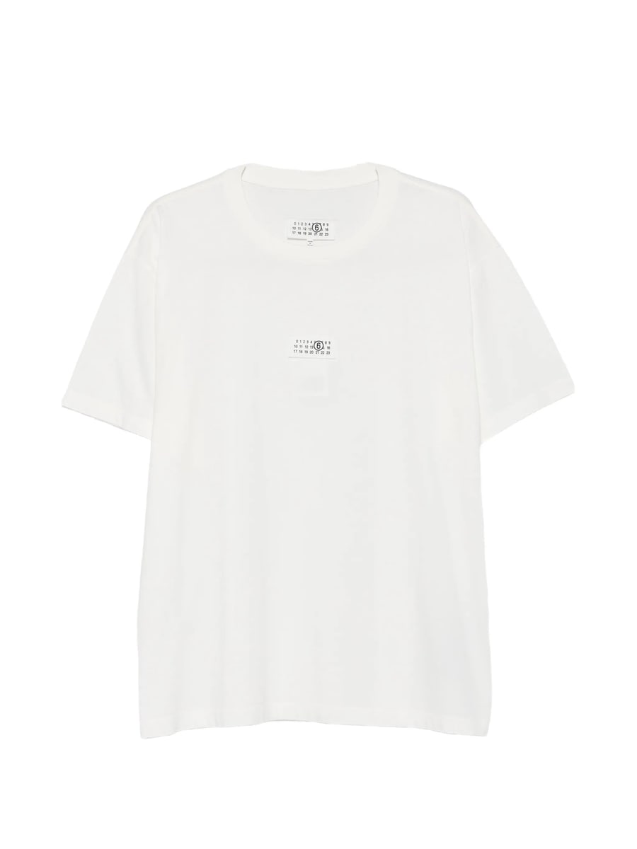 MM6 Maison Margiela Mm6 Maison Margiela Logo-pach T-shirt