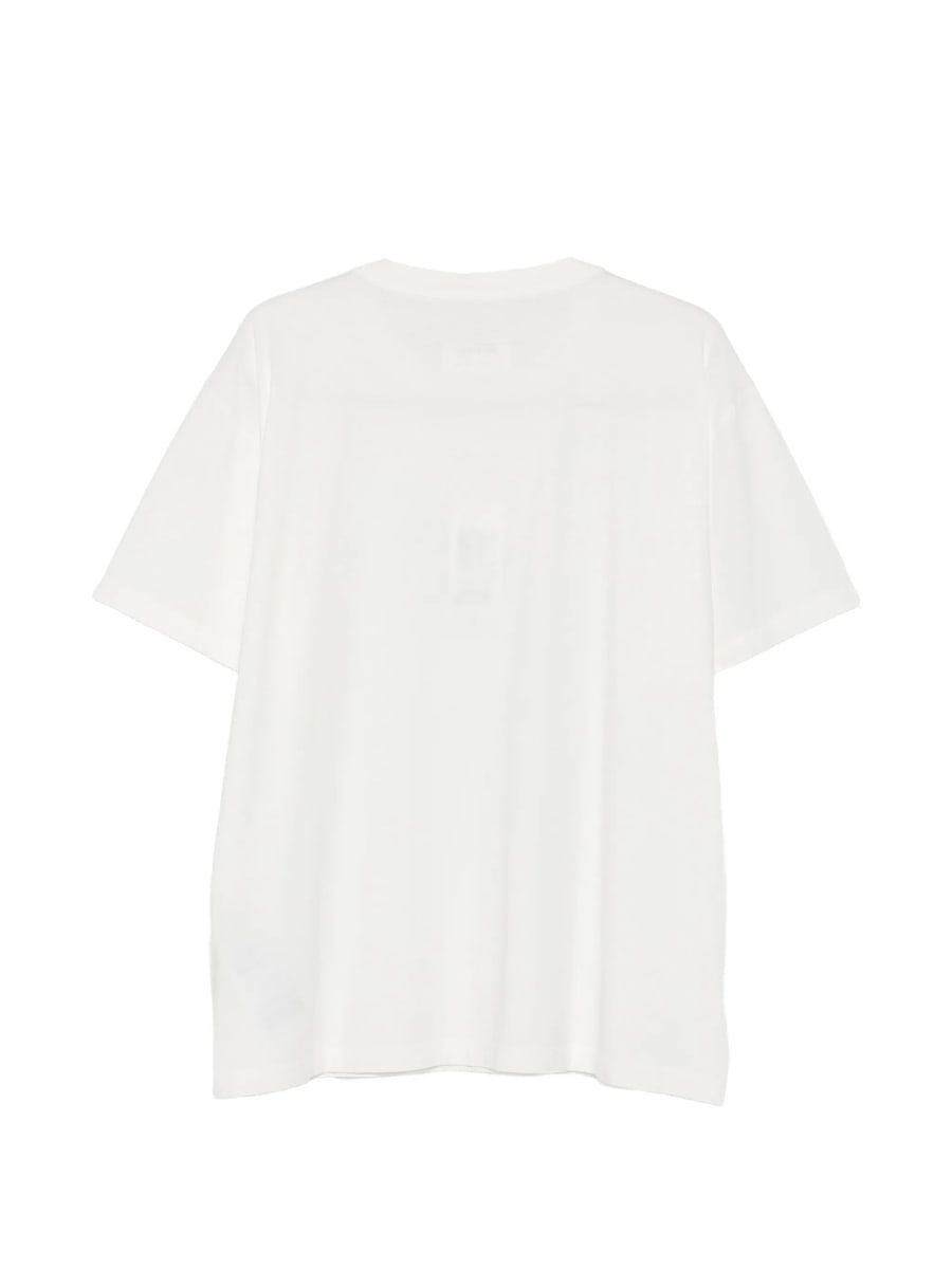 MM6 Maison Margiela Mm6 Maison Margiela Logo-pach T-shirt, view 2