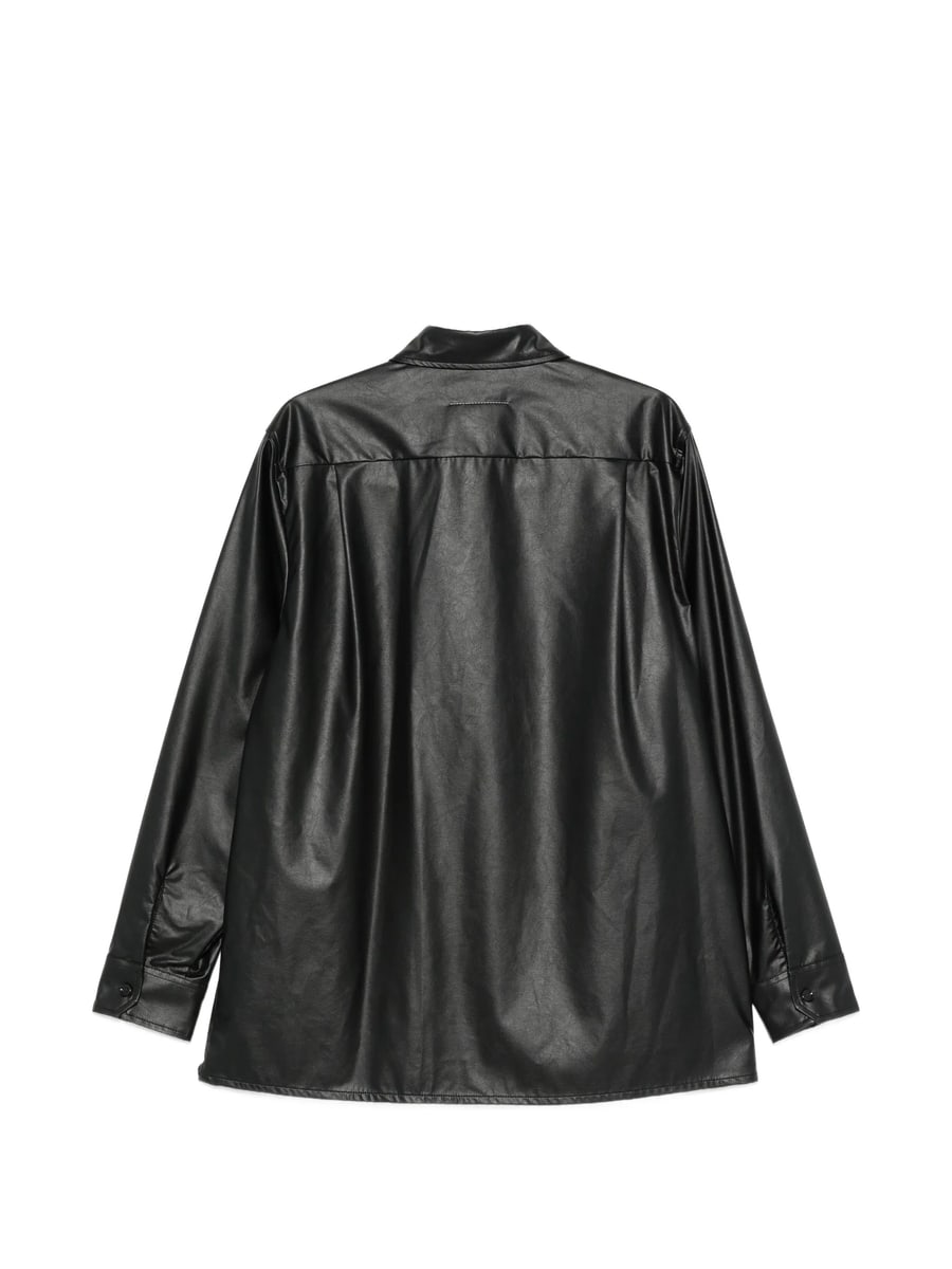 MM6 Maison Margiela Mm6 Maison Margiela Logo-embossed Shirt, view 2