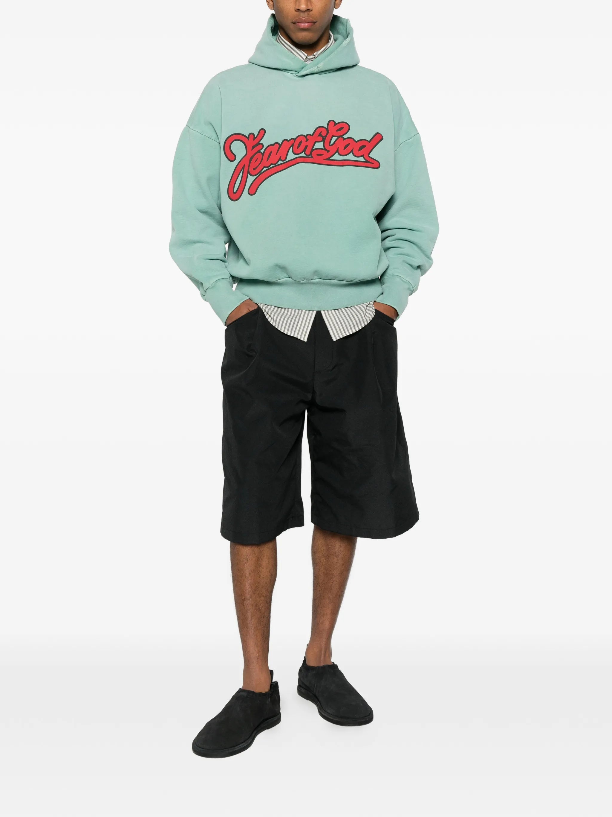 Fear of God Fear Of God Logo-print Hoodie, view 2