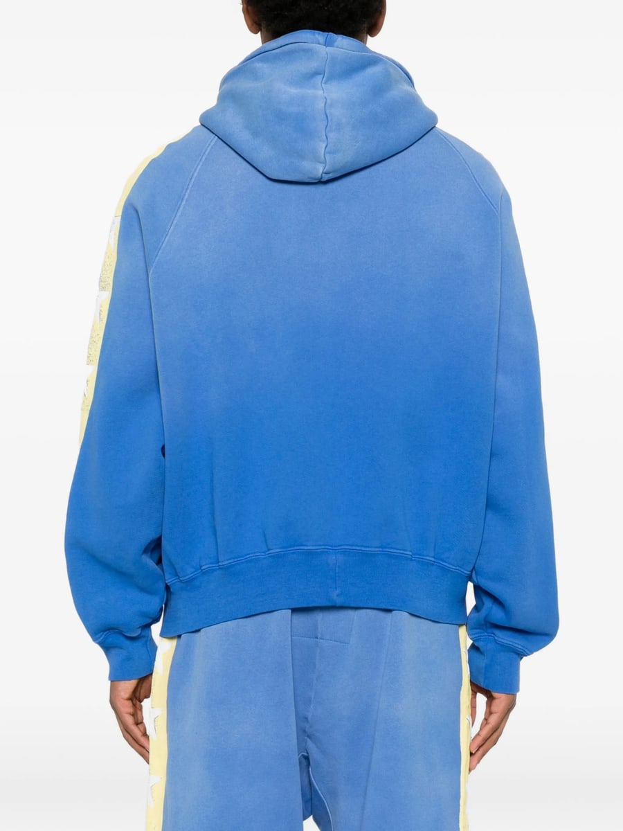 Secnd Slf Secnd Slf Star-print Zip-up Hoodie, view 4