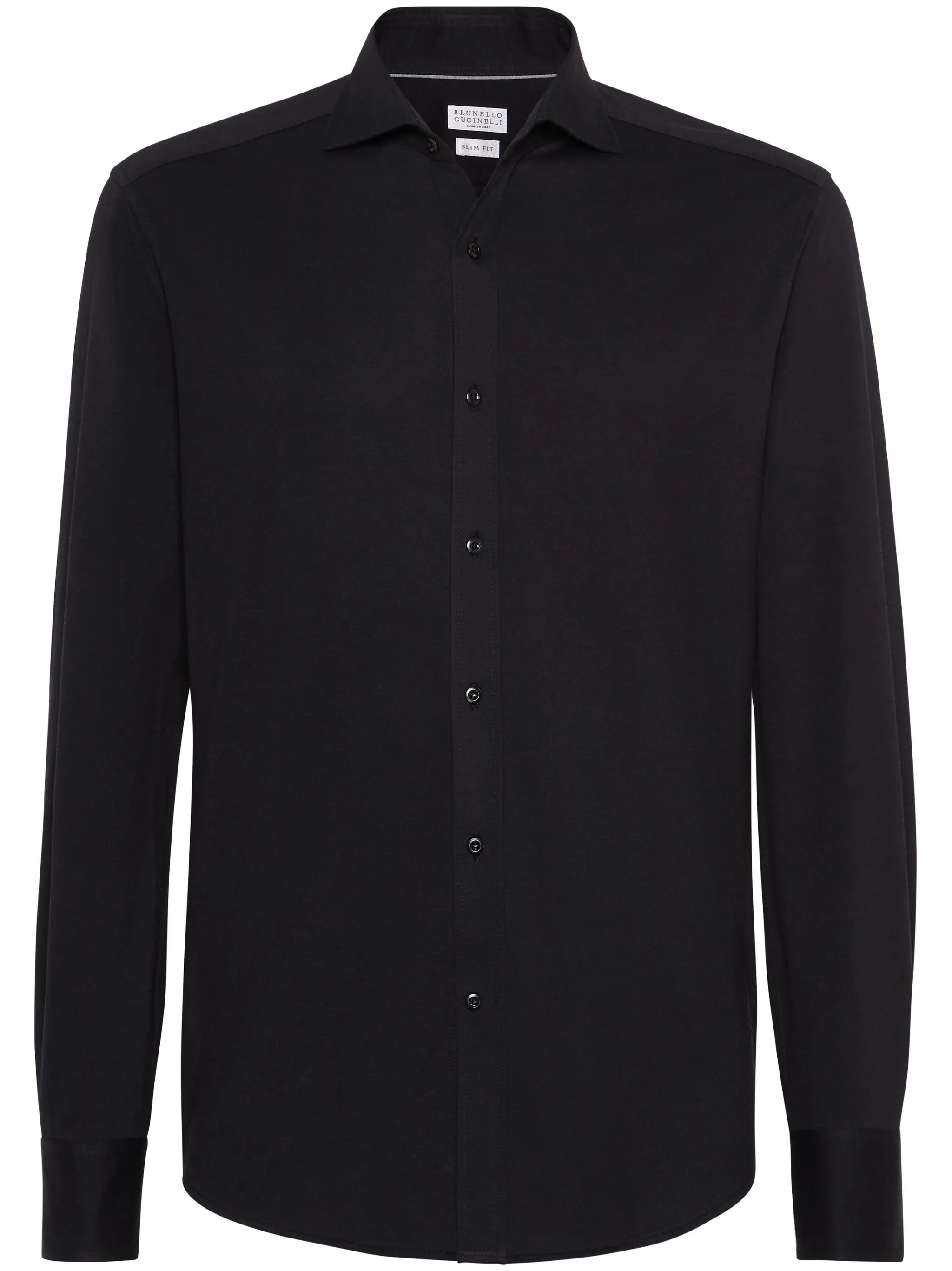 Brunello Cucinelli Brunello Cucinelli Spread-collar Cotton Shirt