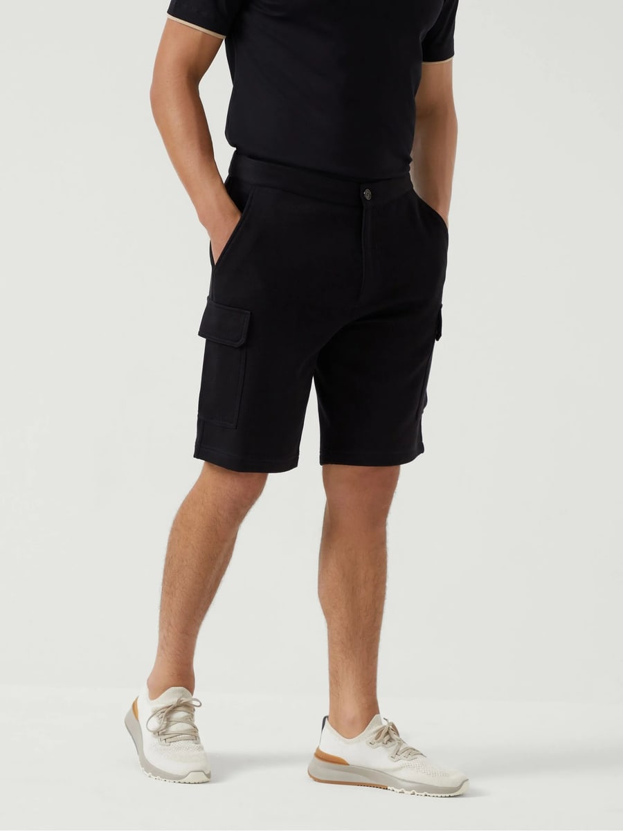 Brunello Cucinelli Brunello Cucinelli Terry Bermuda Shorts, view 5