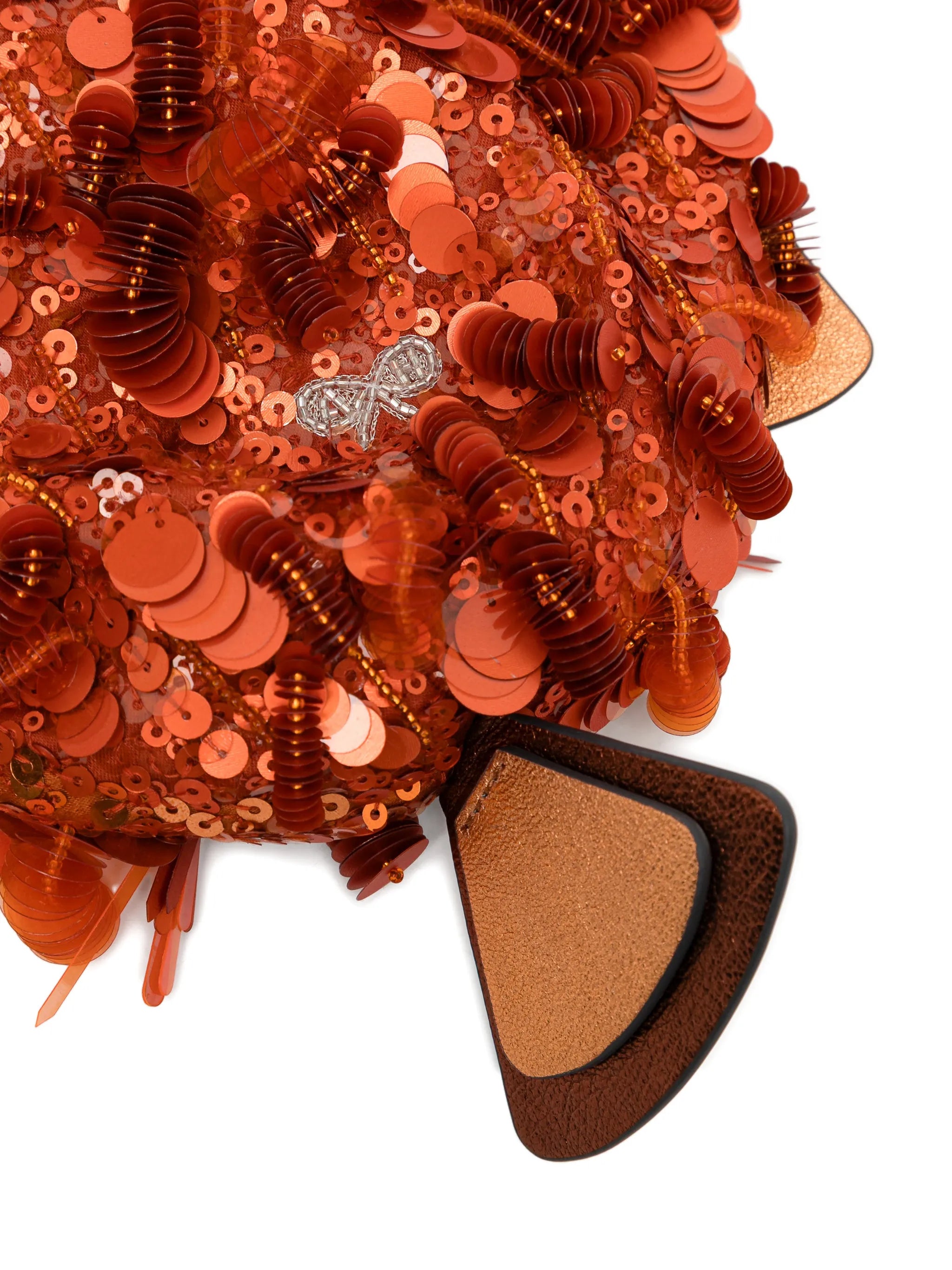 Anya Hindmarch Anya Hindmarch Sequin-embellished Crystal-detail Crossbody Bag, view 2