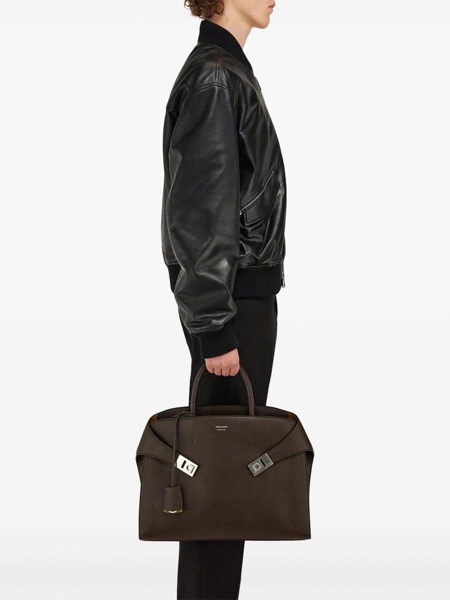 Ferragamo Ferragamo Hug Briefcase, view 6