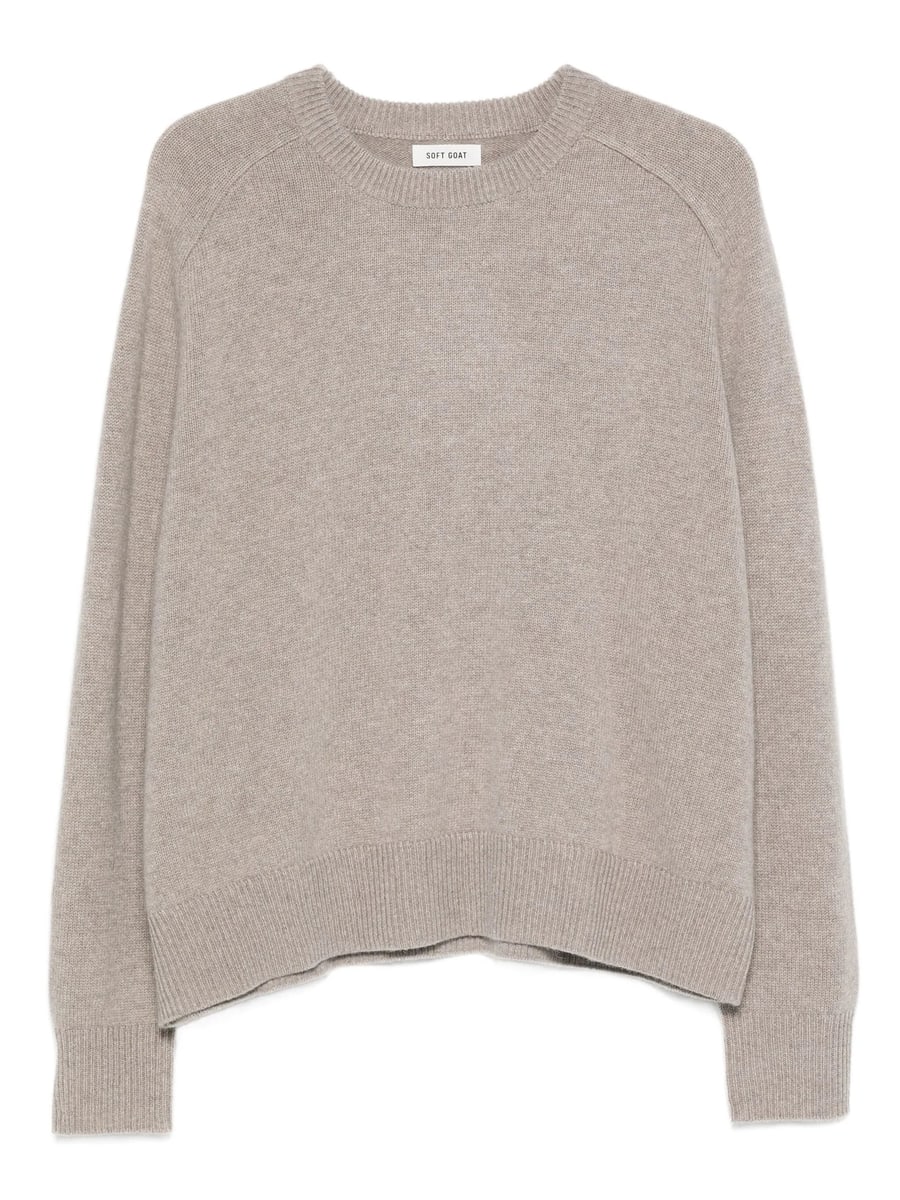 Soft Goat Soft Goat Boyfriend Ribbed Crew-neck Knitwear