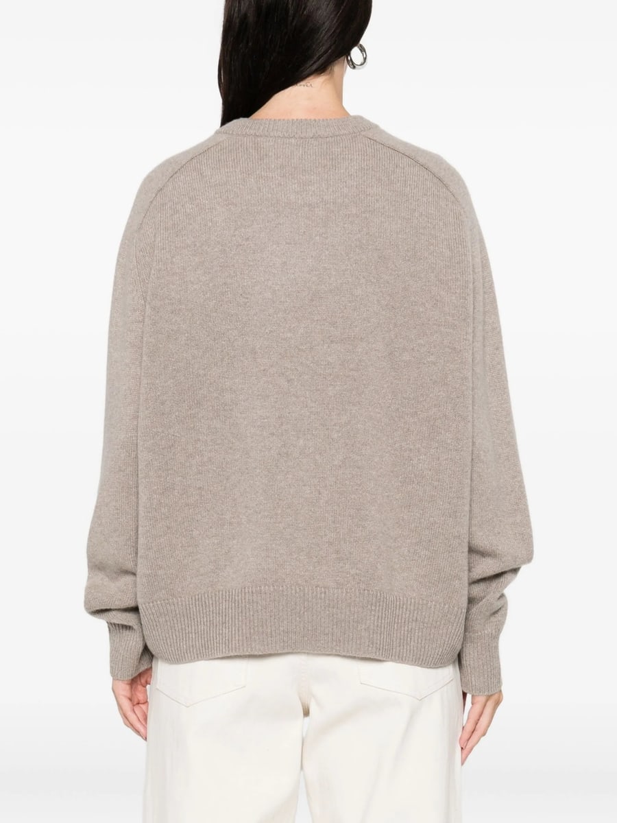 Soft Goat Soft Goat Boyfriend Ribbed Crew-neck Knitwear, view 3