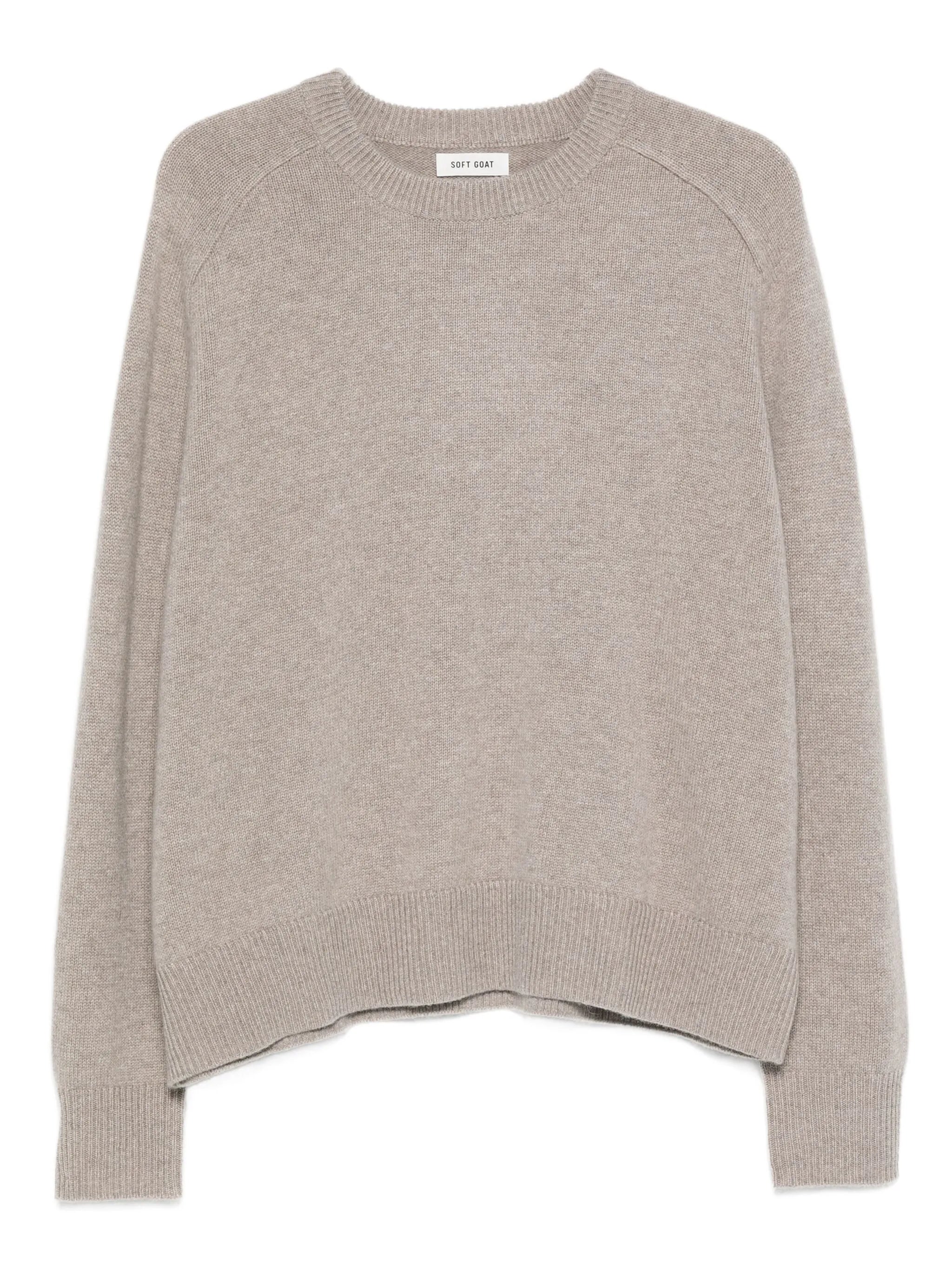 Soft Goat Soft Goat Boyfriend Ribbed Crew-neck Knitwear