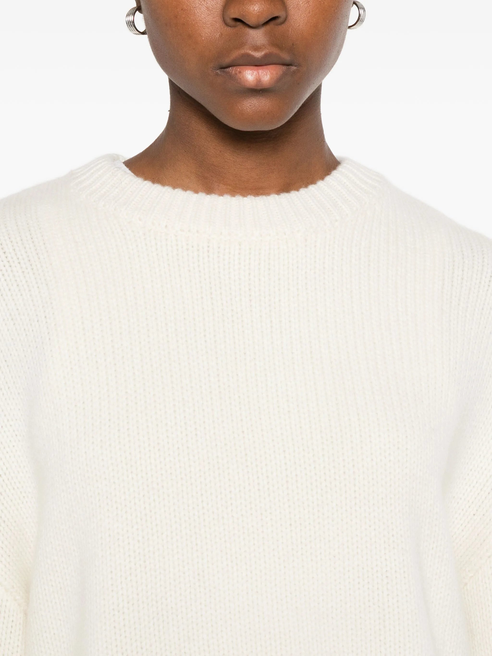 Soft Goat Soft Goat Knit Chunky Crewneck Relaxed Fit, view 2
