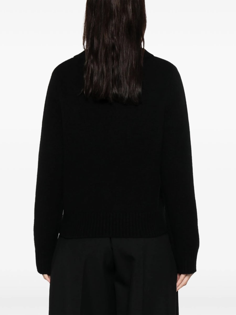 Soft Goat Soft Goat V-neck Sweater, view 4