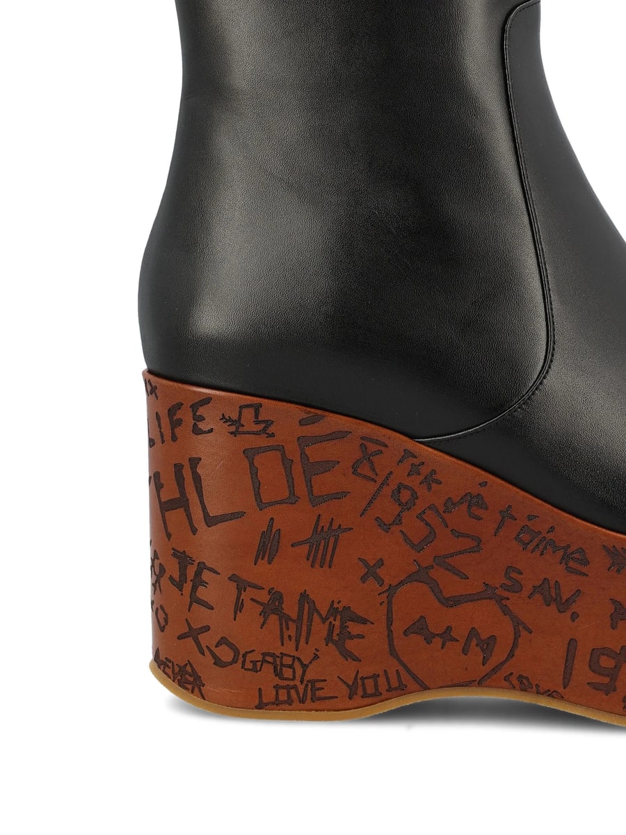 Chloé Chloé 80mm Maxime Boots, view 4
