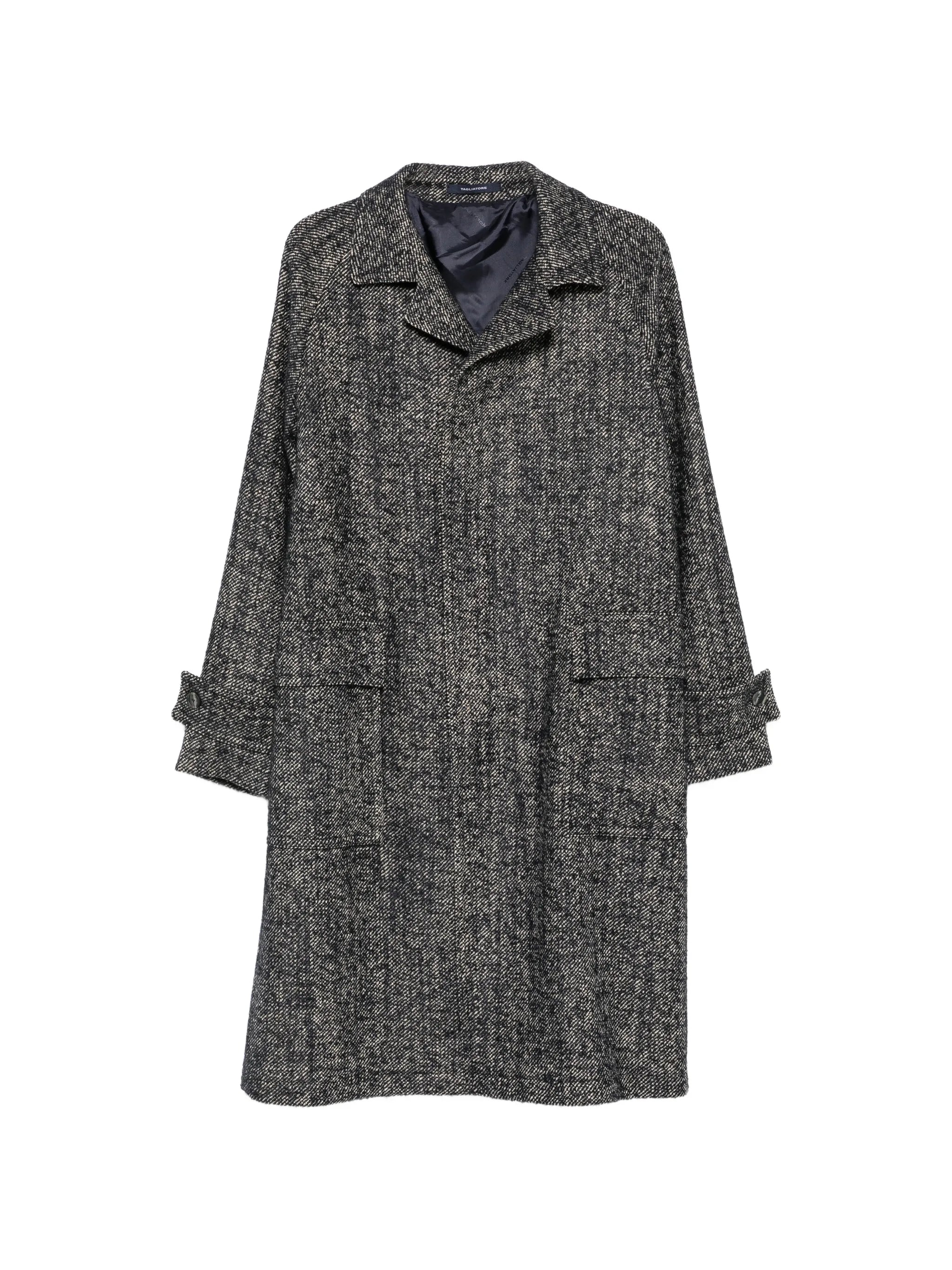 Tagliatore Tagliatore Herringbone-pattern Button-fastening Coat